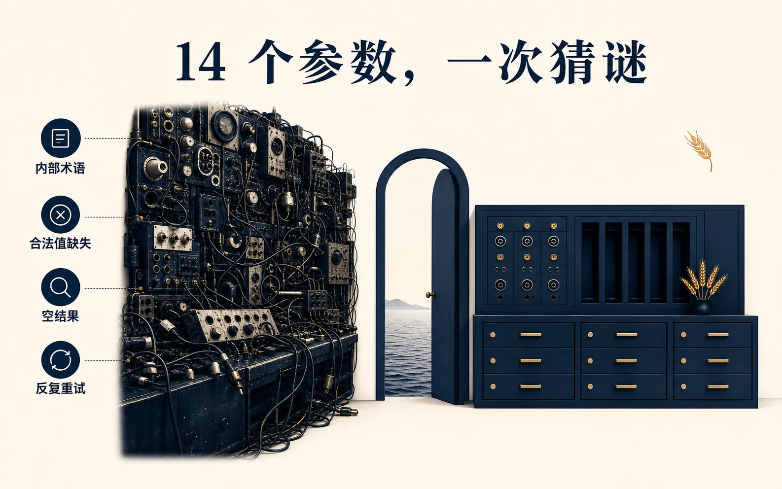 十四个内部参数把一次搜索变成猜谜