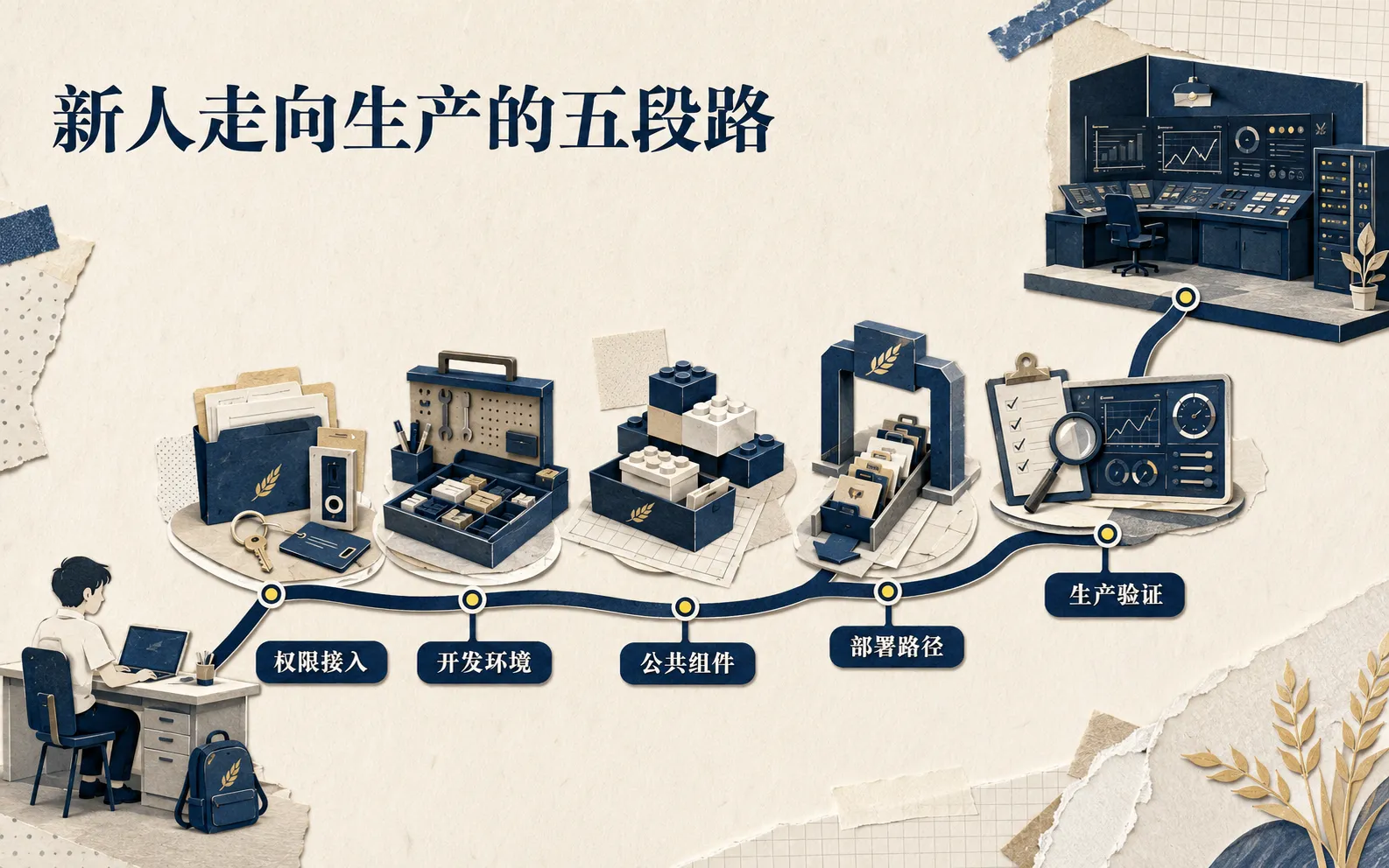 新同事从第一天走向生产环境需要一条清楚的路
