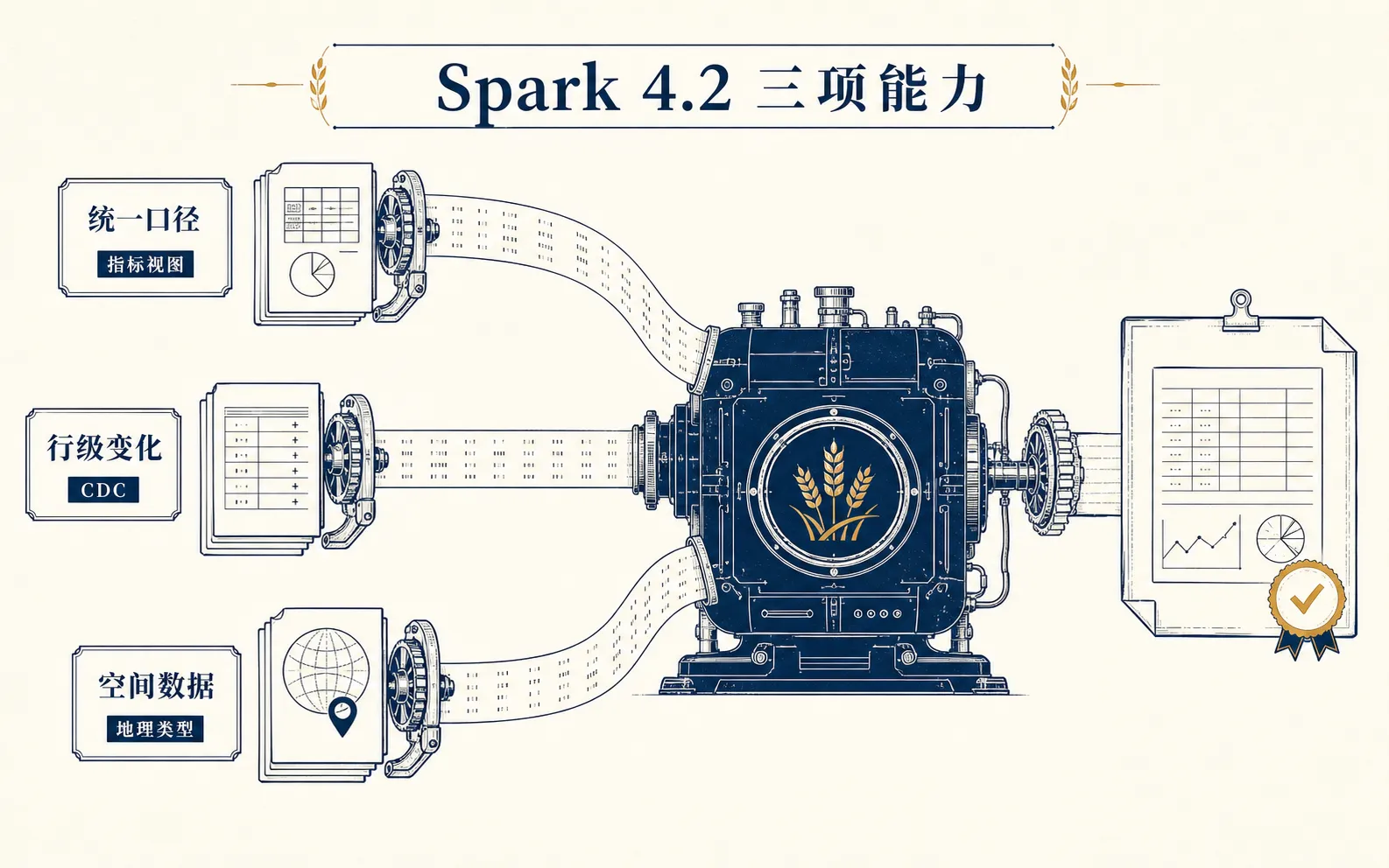 Spark 4.2 把 CDC、指标视图和地理类型放进同一条数据链路