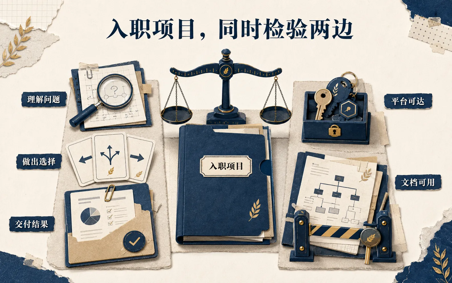 入职项目同时检验个人能力和平台成熟度