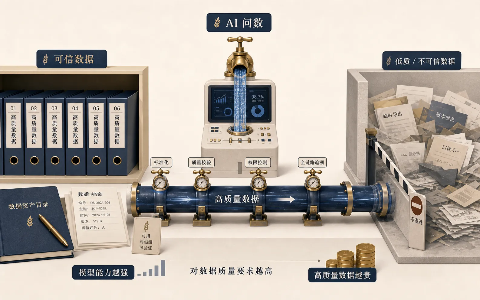 AI 问数越自然,越需要可信的数据供给