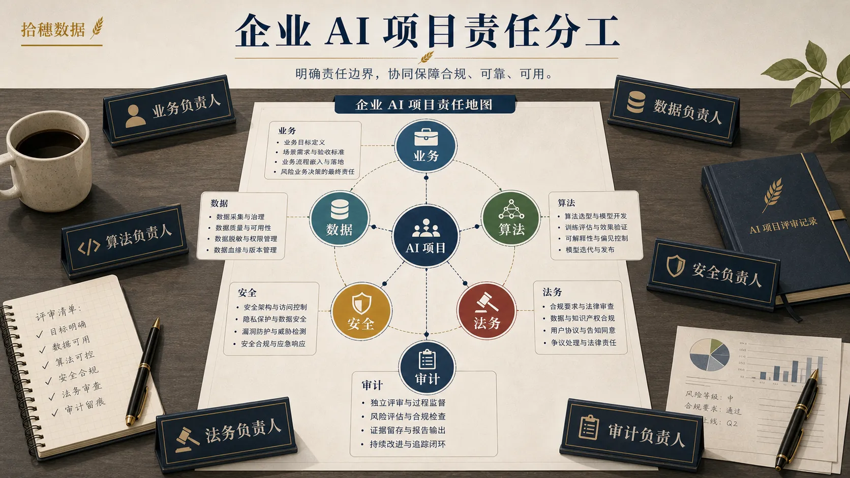 企业 AI 项目的责任分工