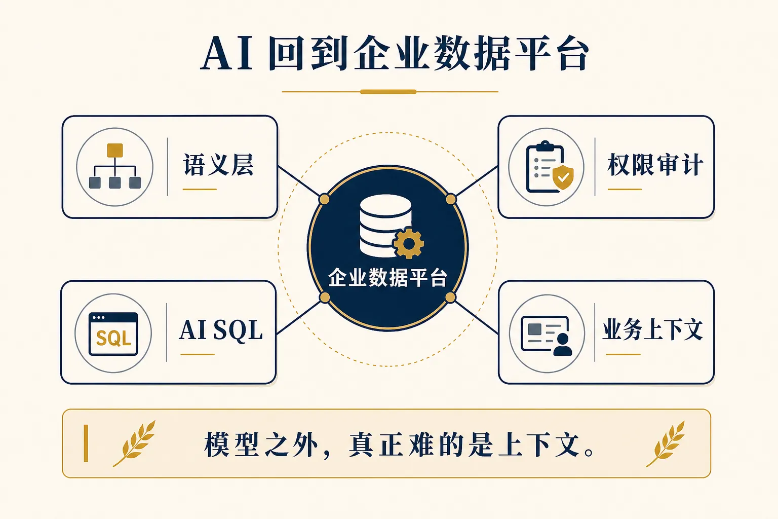 AI 回到企业数据平台