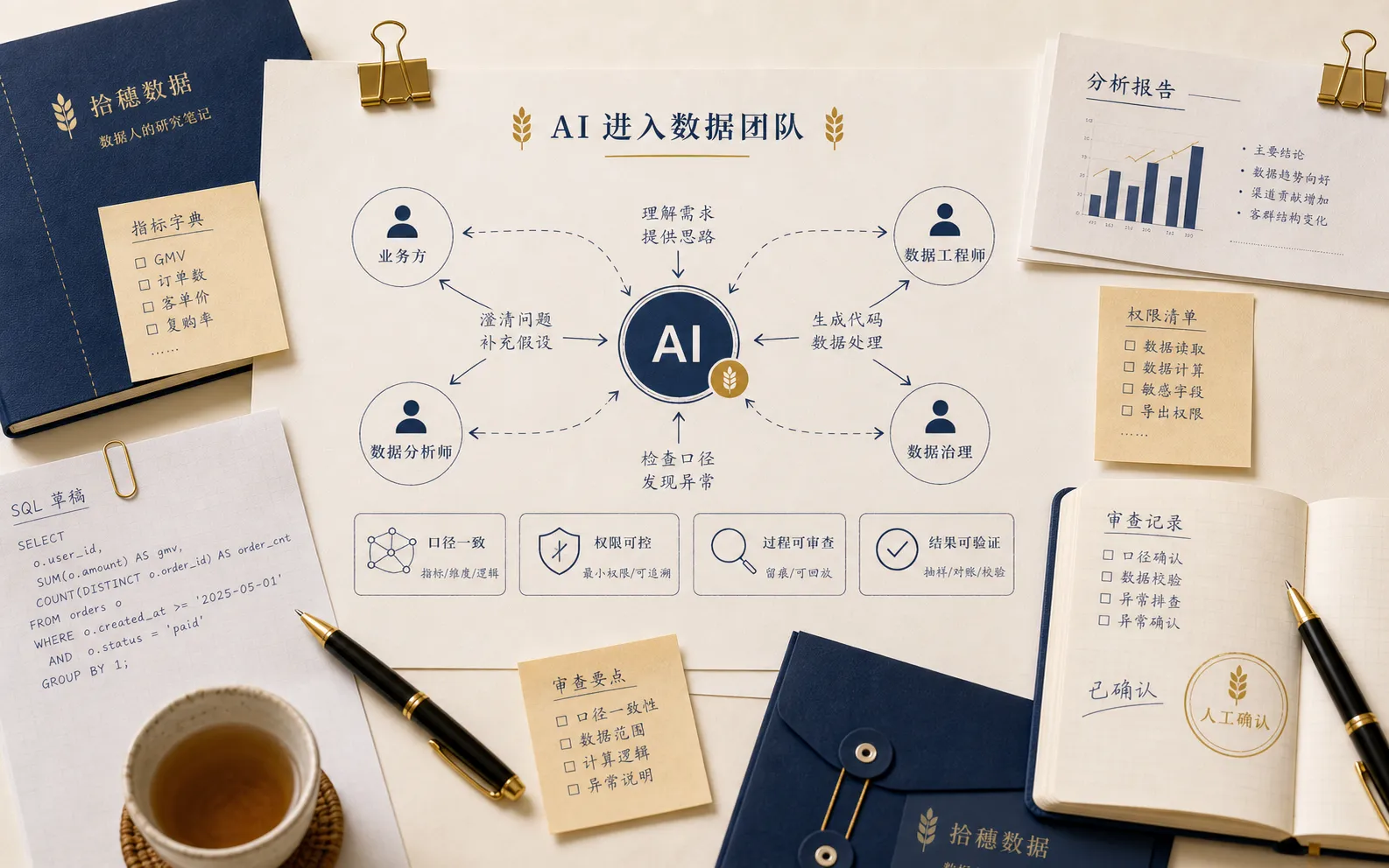 AI 进入数据团队
