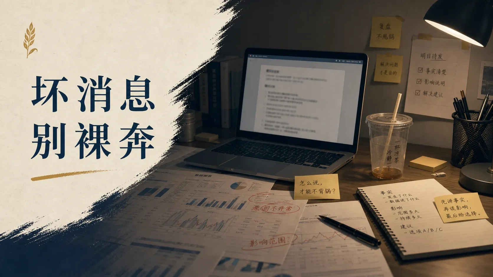 数据分析师的坏消息表达模板：怎么把问题讲清楚又不背锅
