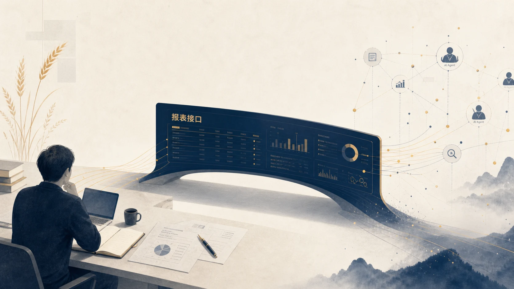 报表以后可能不是给人看的，而是给 AI 调用的