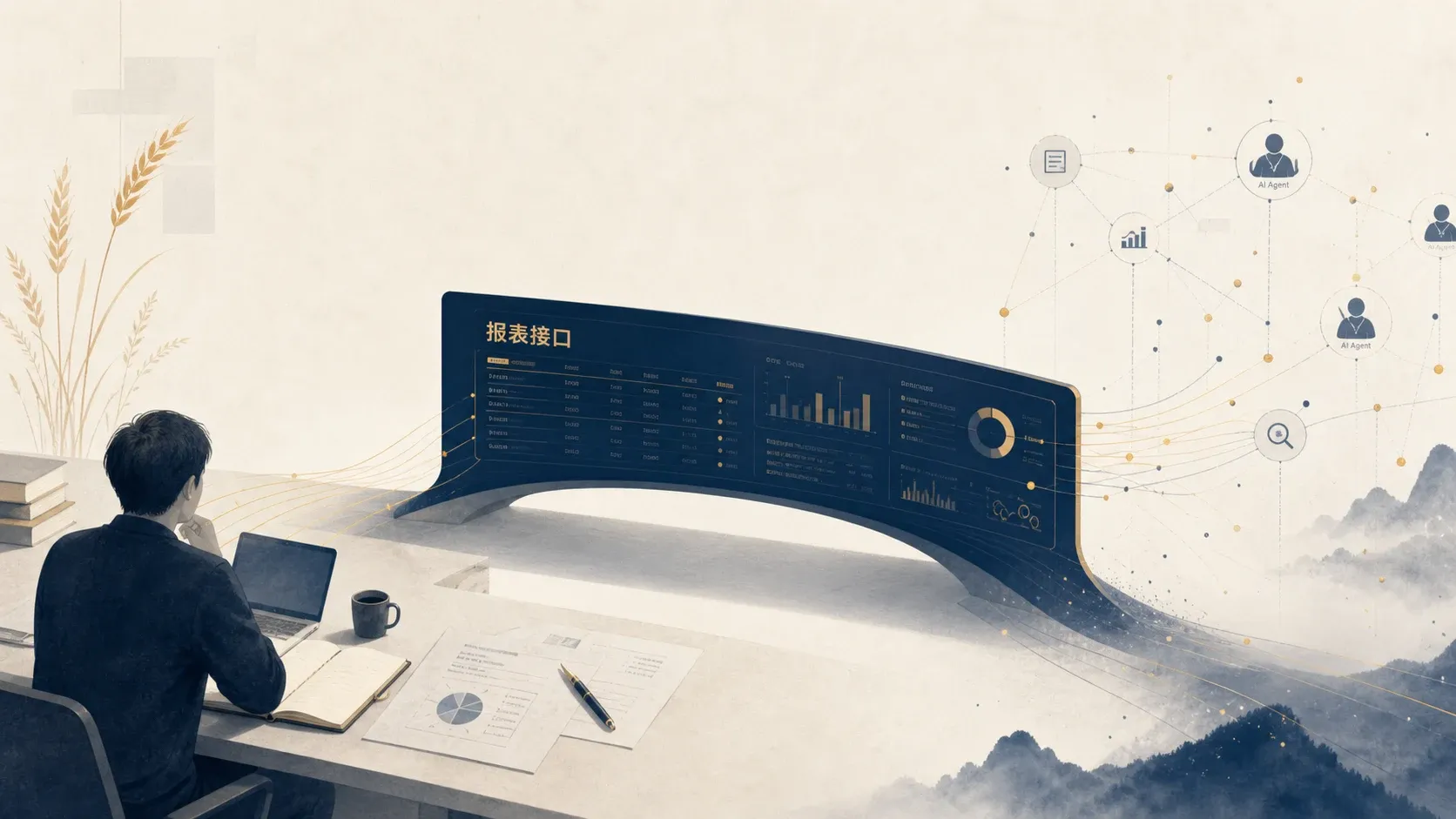 报表以后可能不是给人看的，而是给 AI 调用的