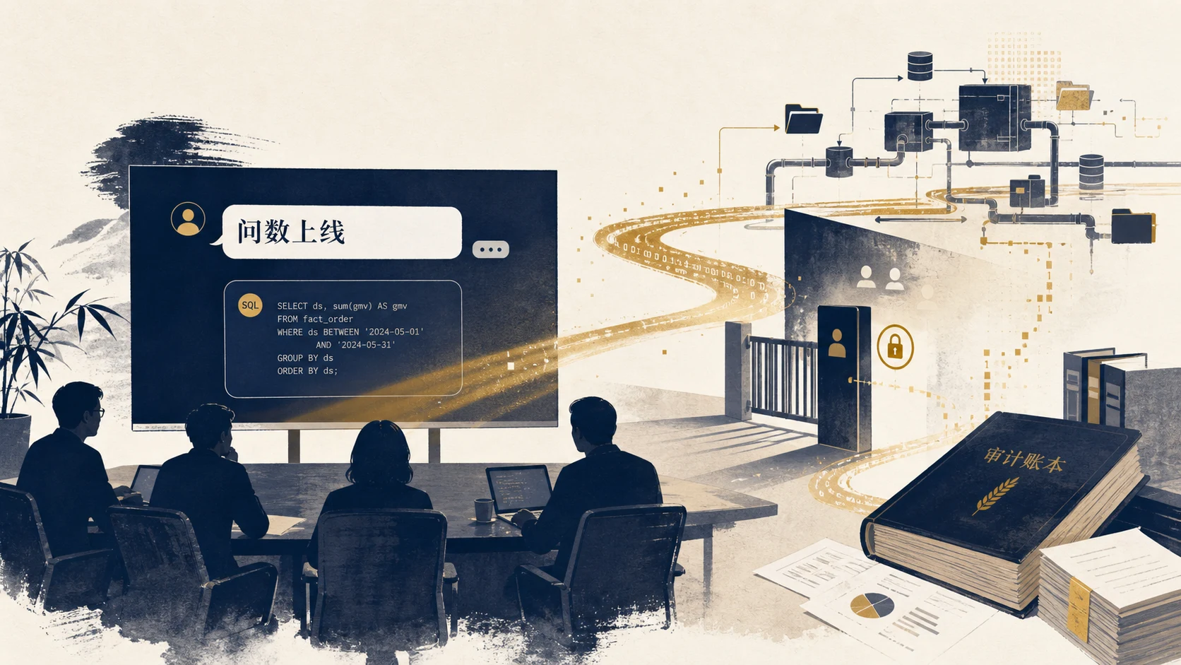 AI 问数 Demo 很顺，为什么一上线就翻车？