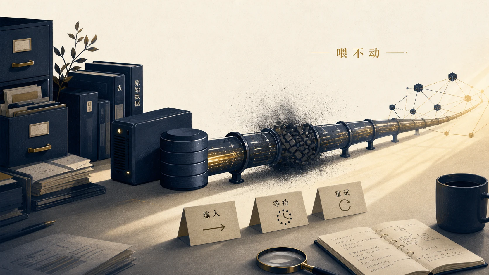 AI 模型再聪明，也救不了一条喂不动的数据链路
