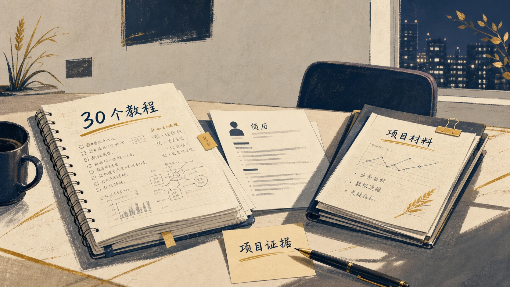 学了 30 个数据教程，为什么面试还是讲不清一个项目？