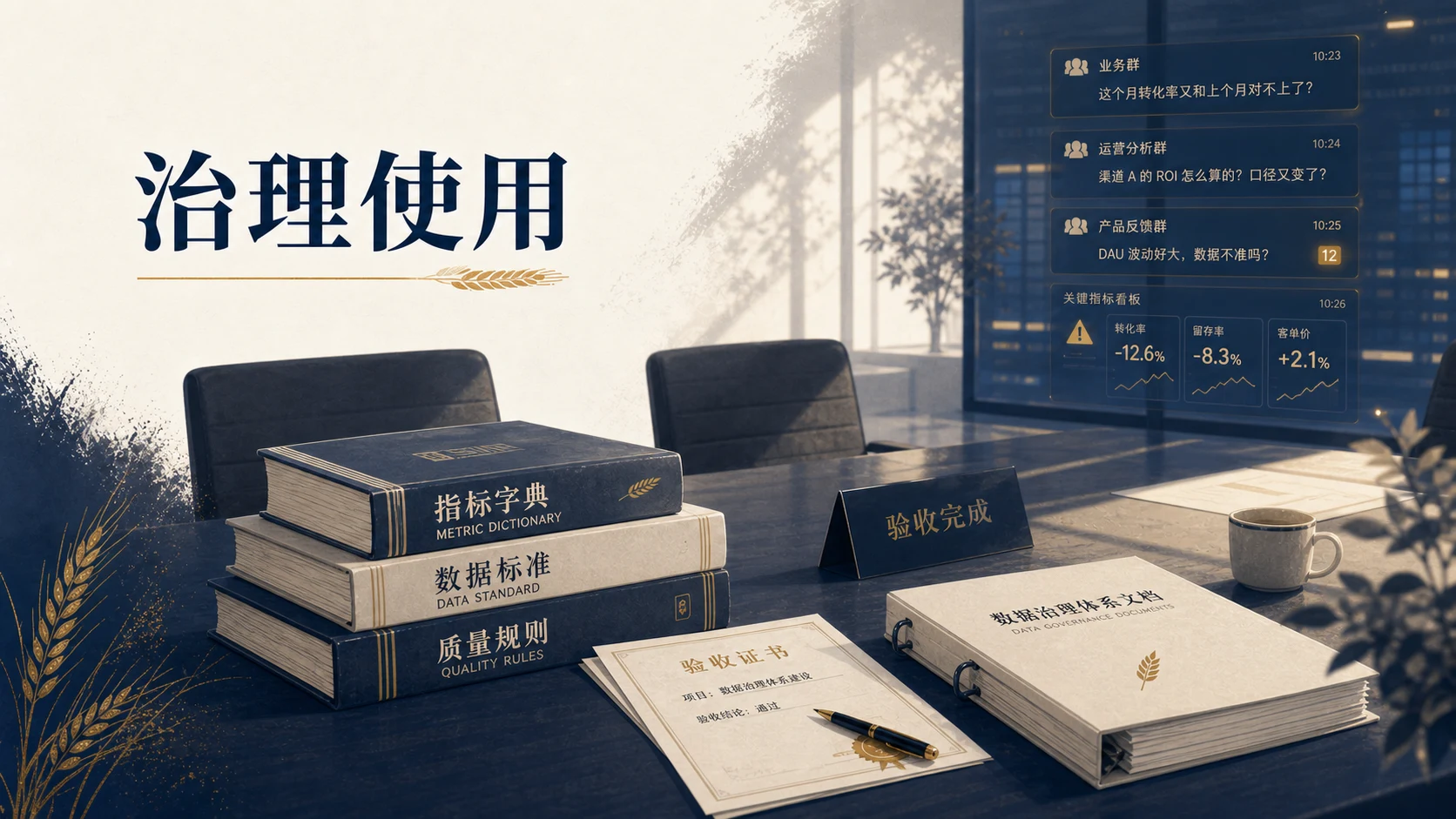 数据治理最怕的不是没人做，是做完没人用