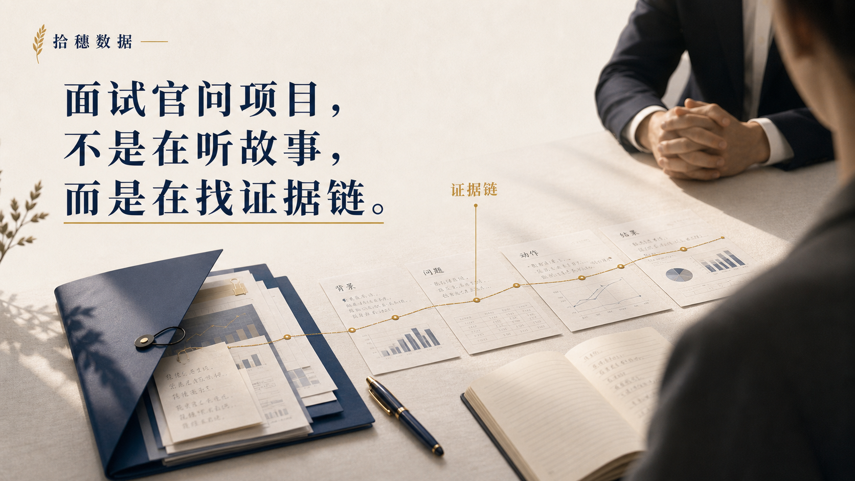 面试官问项目，不是在听故事，而是在找证据链