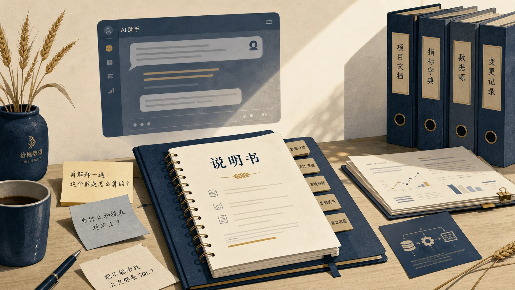 每次问 AI 都要从头解释，是你的工作还没有留下“说明书”