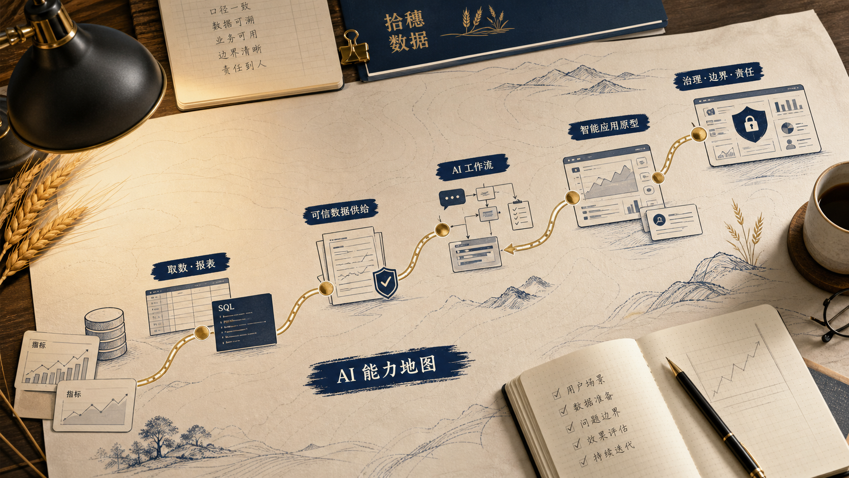 数据从业者的 AI 能力地图：从取数报表到智能应用负责人