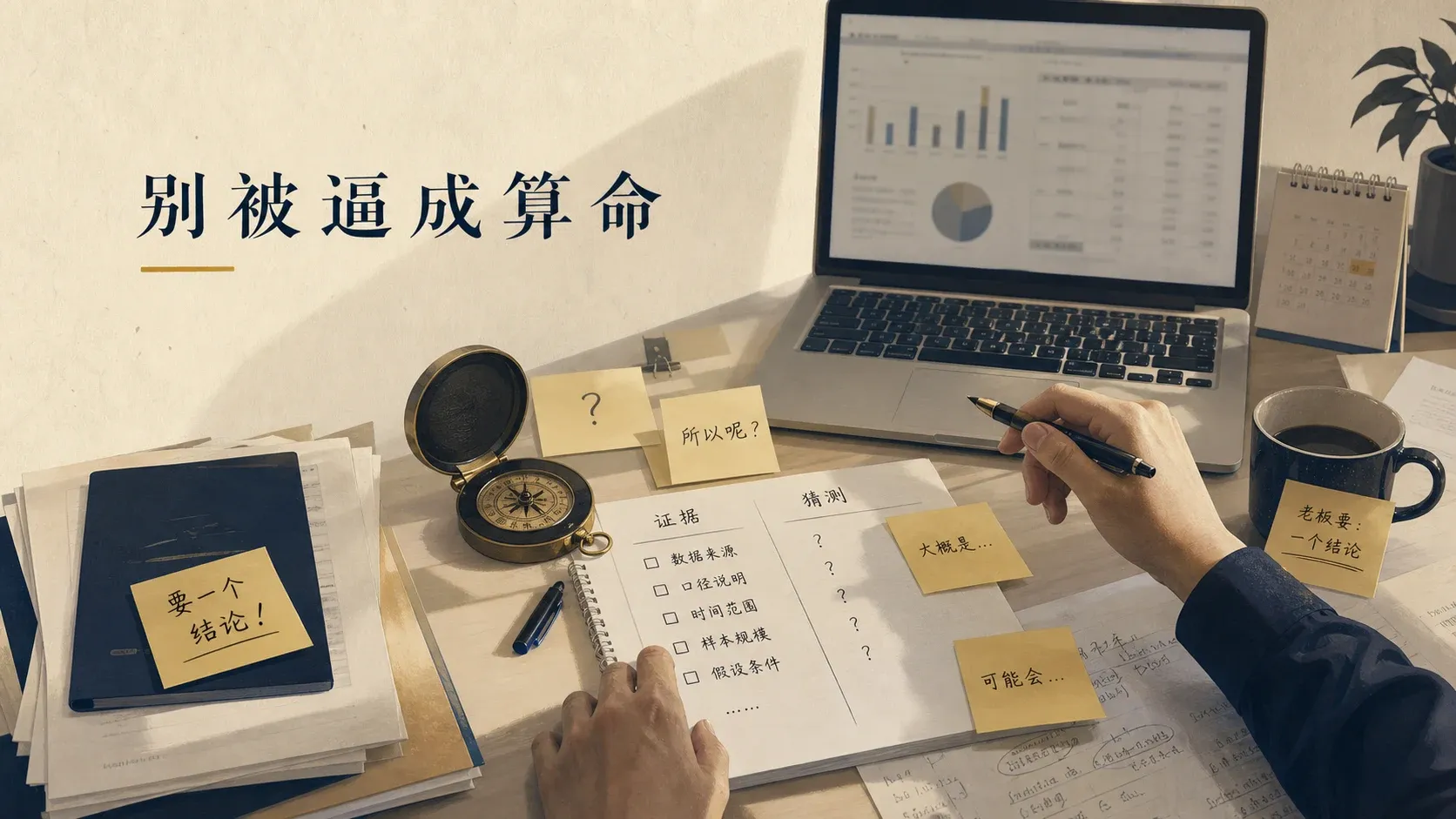 老板要一个结论时，数据分析师怎么不被逼成算命