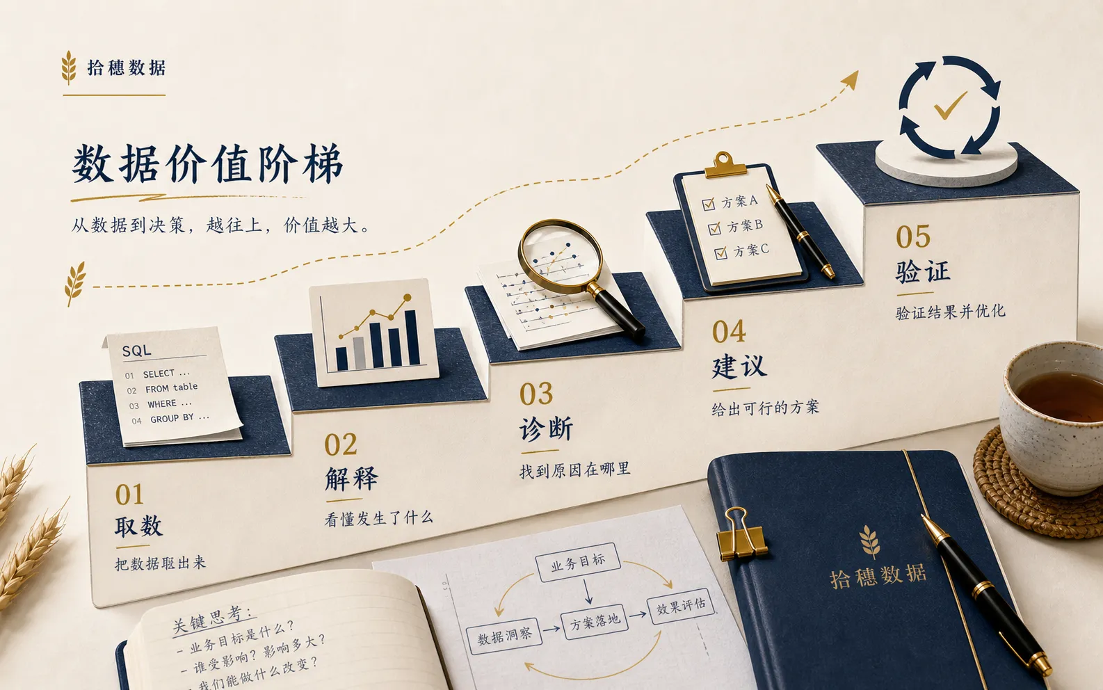 数据价值阶梯