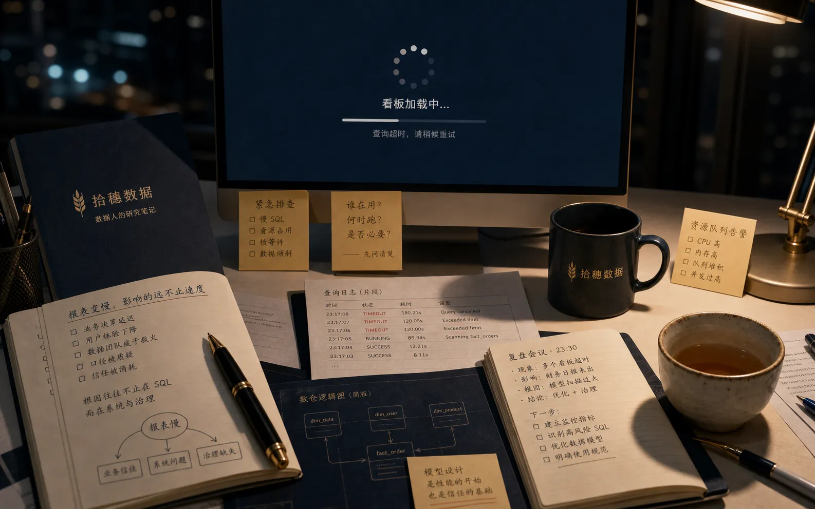 报表变慢的夜晚