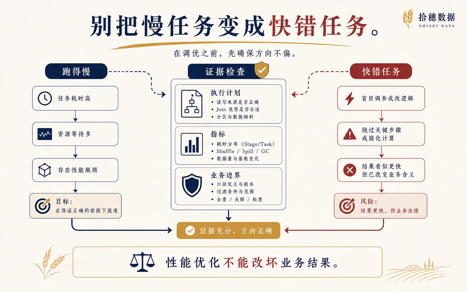 别把慢任务变成快错任务